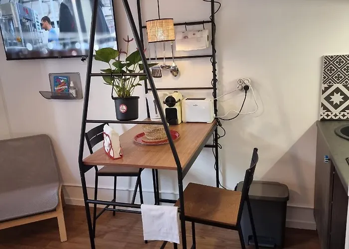 Lyon Montchat Villeurbanne Studio Refait A Neuf Climatise Et Parking Prive