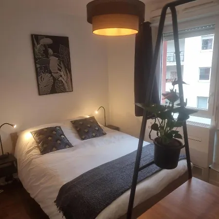 Lyon Montchat Villeurbanne Studio Refait A Neuf Climatise Et Parking Prive Extérieur photo